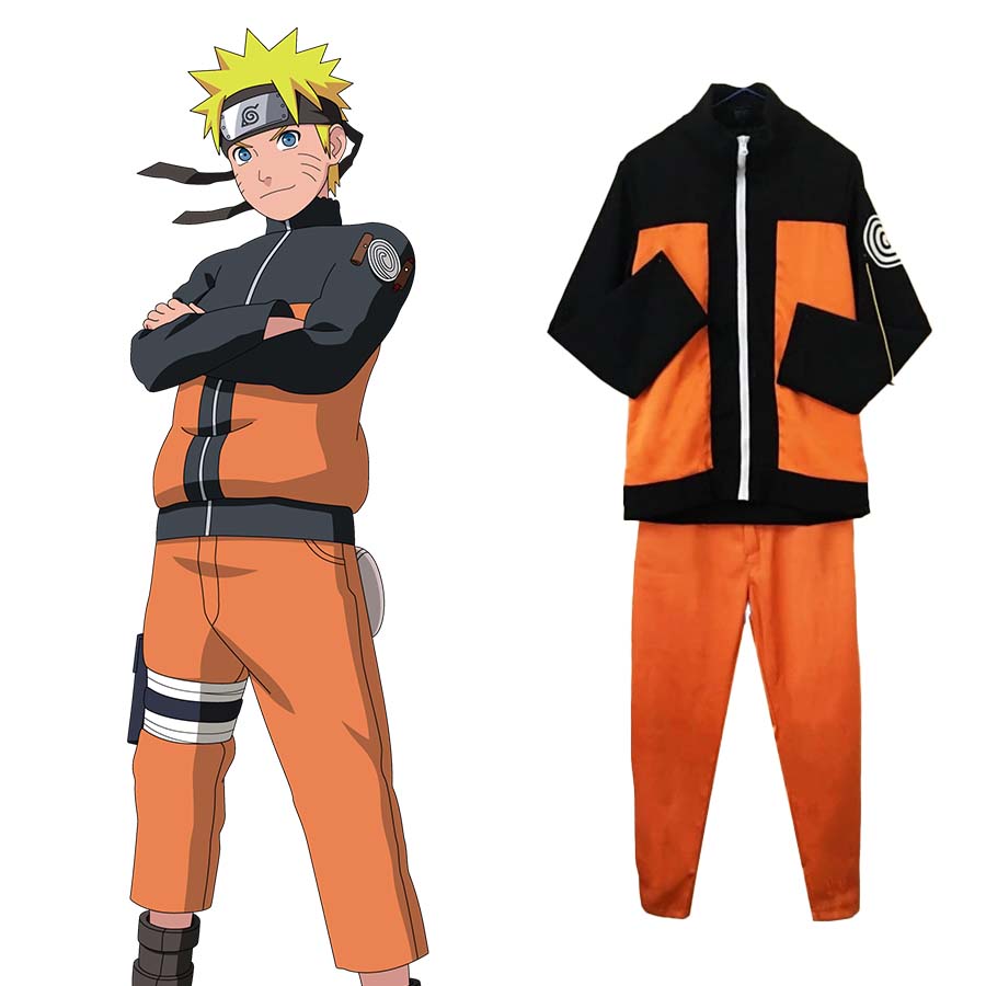 Déguisement Homme - Naruto Shippuden - Naruto - Taille au Choix